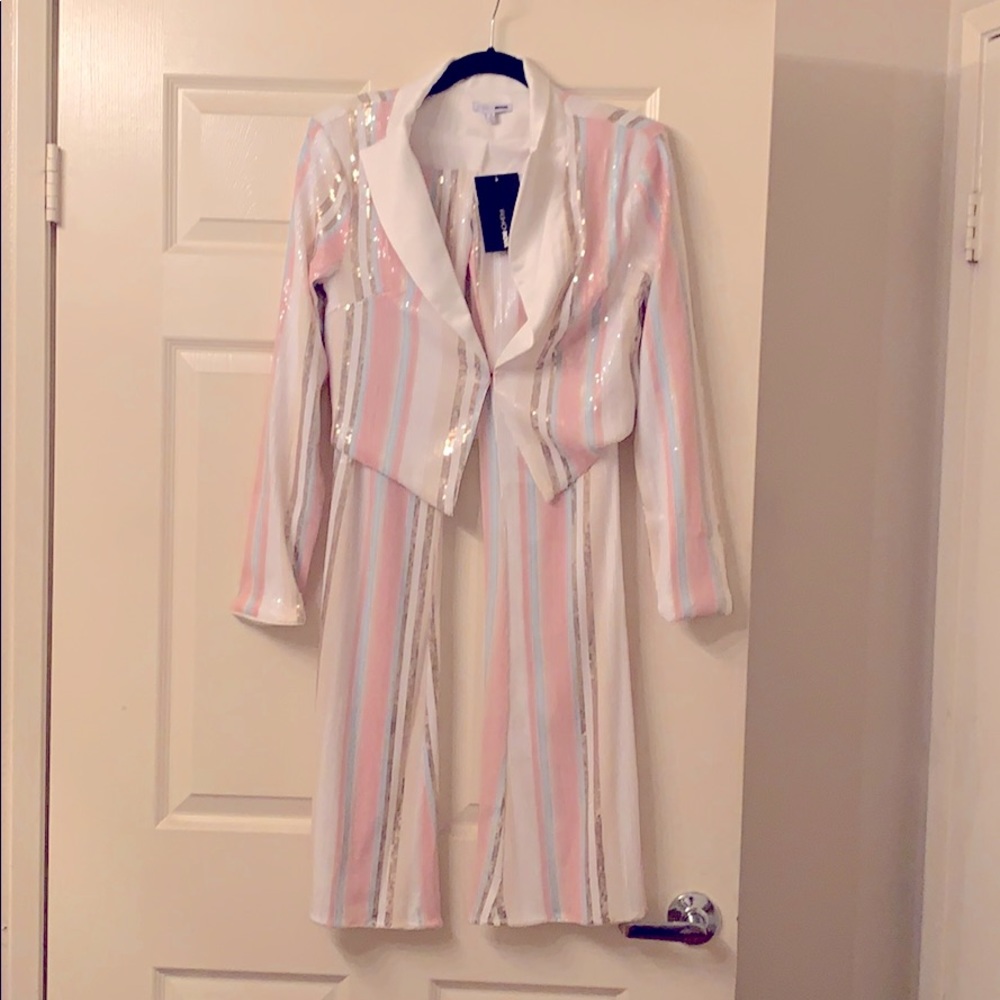 Pastel pantsuits